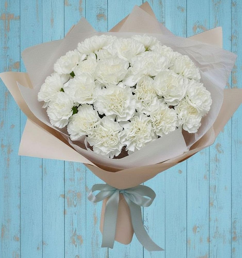 Букет цветов из: Гвоздики в Красновишерске