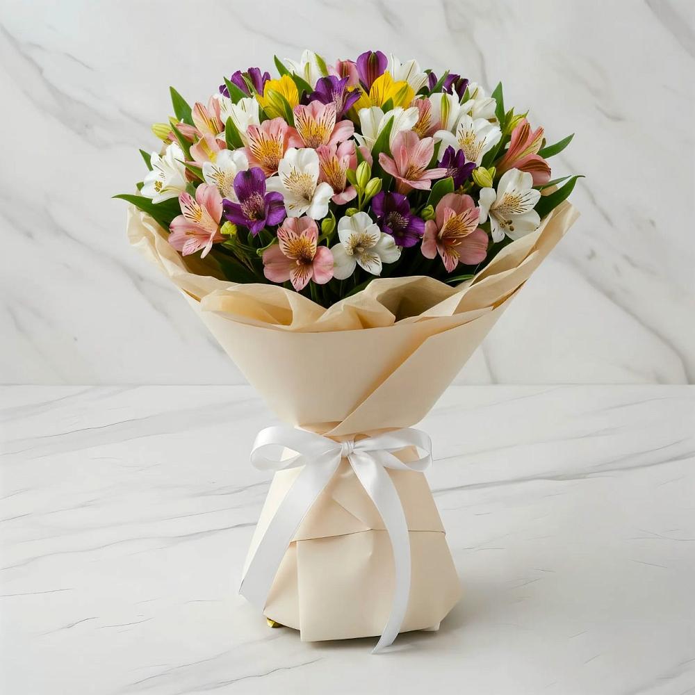 Букет цветов из: Альстромерии в Красновишерске