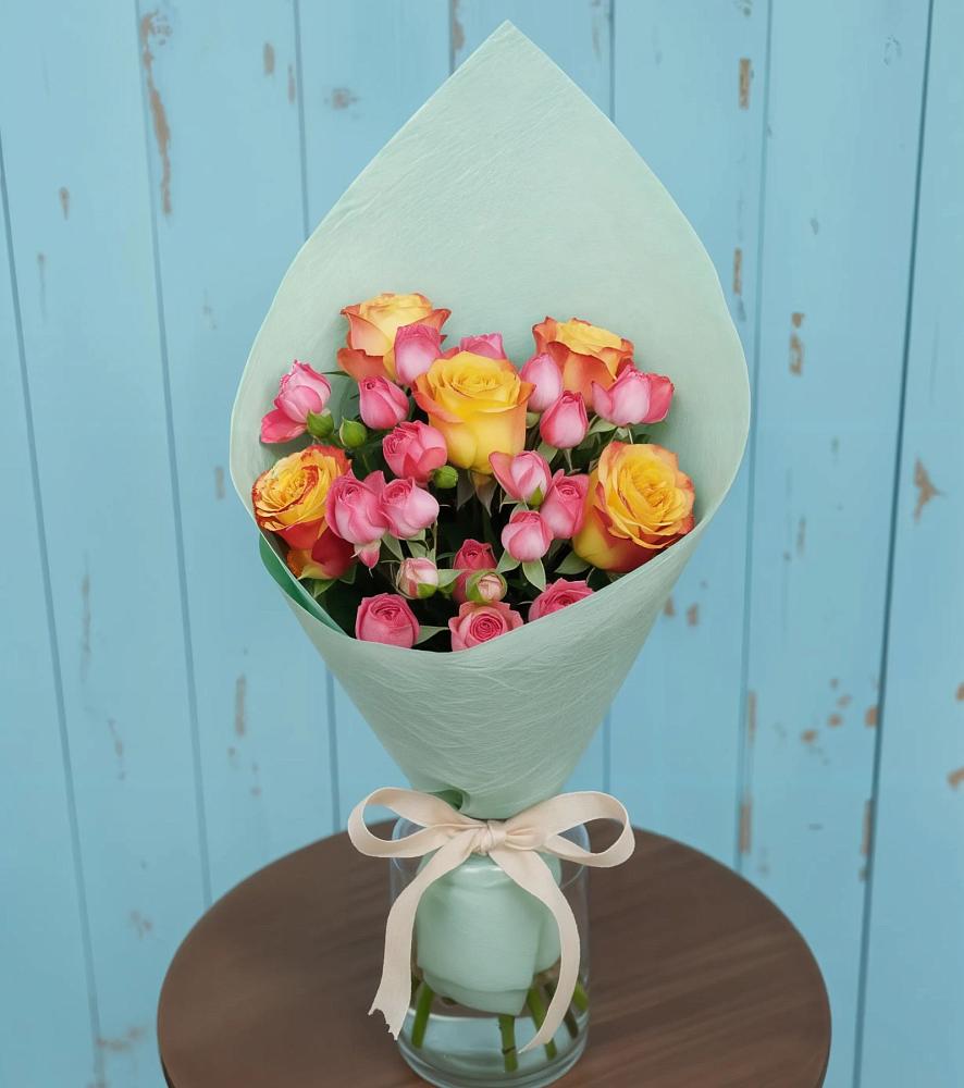 Букет цветов из: Розы в Красновишерске