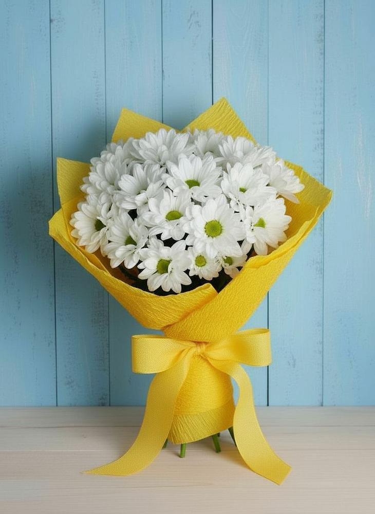 Букет цветов из: Хризантемы в Красновишерске