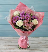 Букет цветов из:  Герберы в Красновишерске