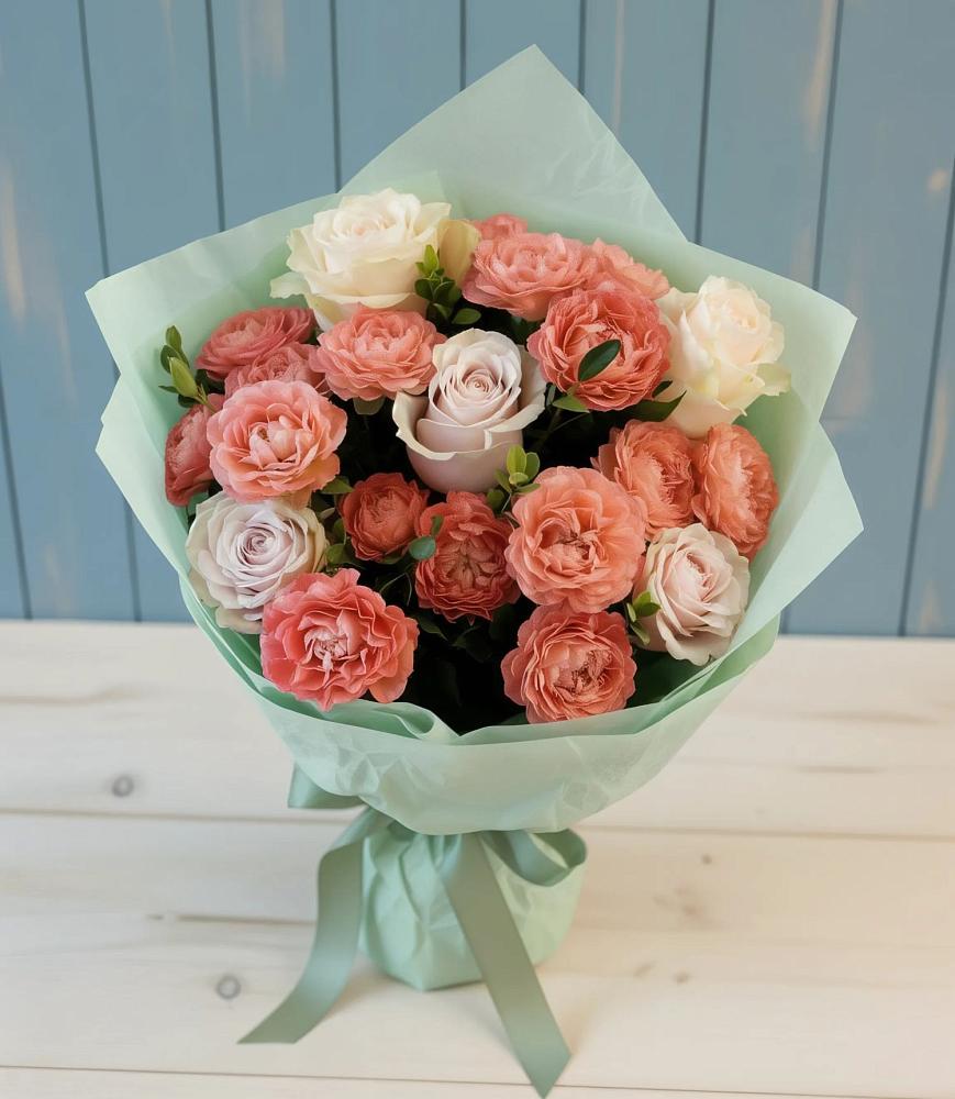 Букет цветов из: Розы в Красновишерске