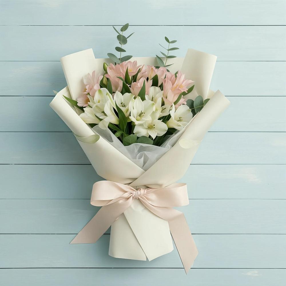 Букет цветов из: Альстромерии в Красновишерске