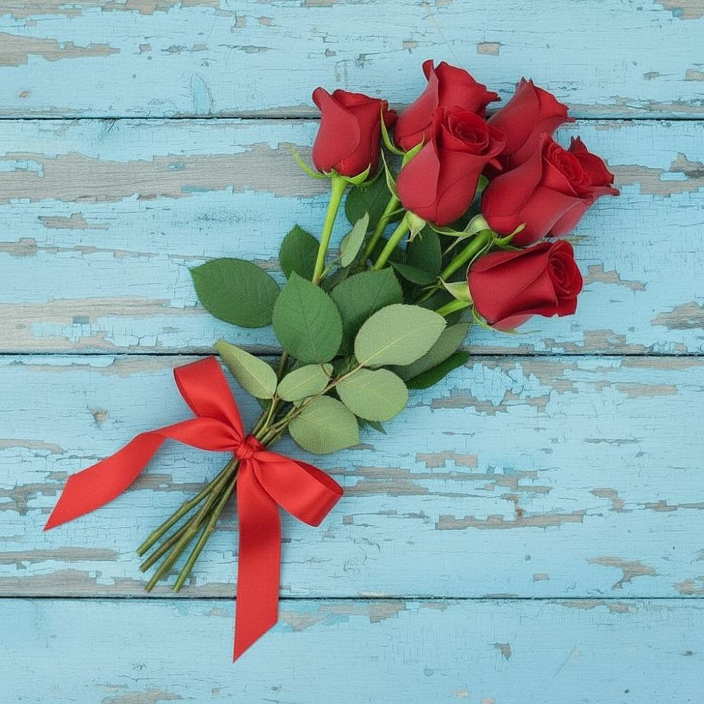 Букет Красные розы в Красновишерске
