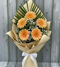 Букет цветов из:  Герберы #REPLACE_PRED# Красновишерске